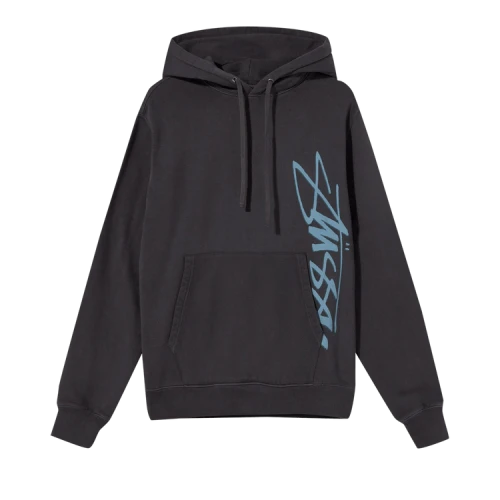 Stussy Smooth Stock Printed Hood 'Black'