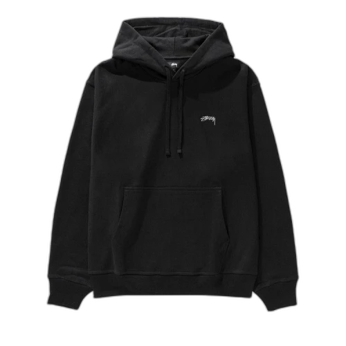 Stussy Stock Logo Hood 'Black'