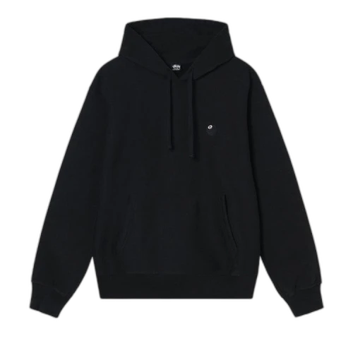 Stussy 8 Ball Embroidered Hoodie 'Black'