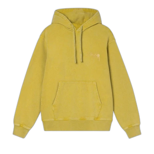 Stussy Dyed Stussy Designs Hoodie Yellow