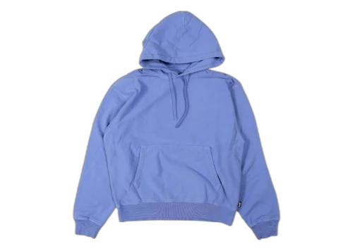 Stussy Pigment Dyed Fleece Hoodie Ultramarine