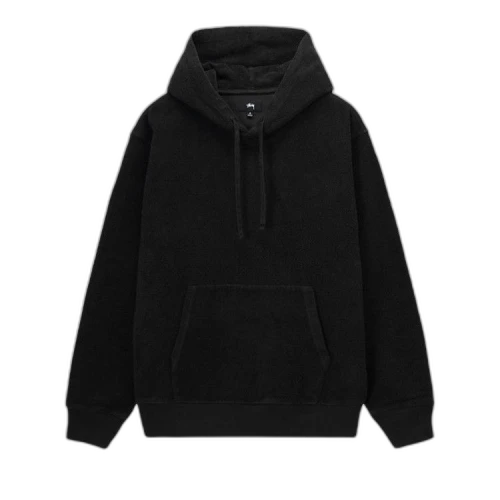 Stussy Inside Out Fleece Hoodie Black