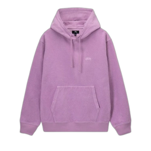 Stussy Inside Out Fleece Hoodie Pink