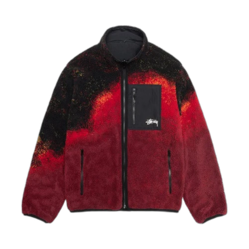 Stussy Sherpa Reversible Jacket 'Lava'