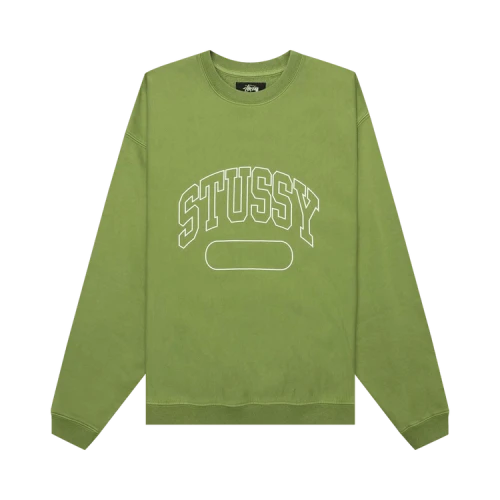 Stussy Varsity Oversized Crew 'Green'