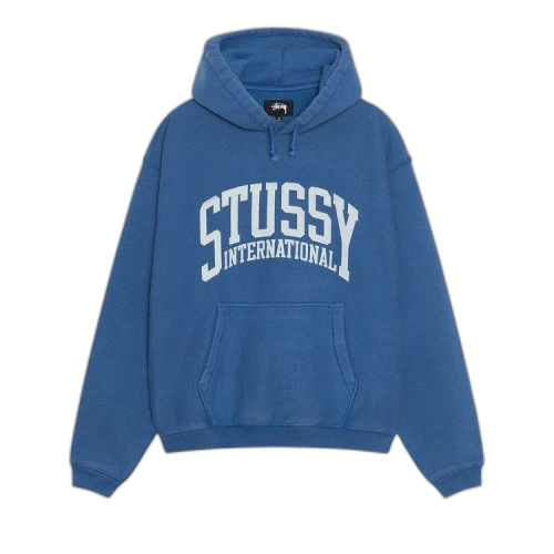 Stussy International Relaxed Hoodie Blue