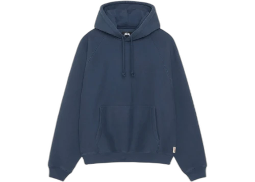 Stussy Fleece Raglan Hoodie Navy