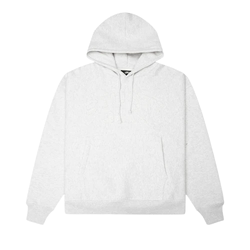 Stussy Gear Applique Hoodie 'Ash Heather'