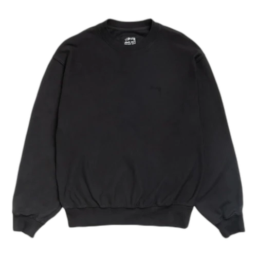 Stussy Lightweight Terry Crew 'Black'