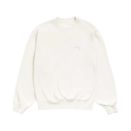 Stussy Lightweight Terry Crew 'Stone'