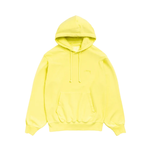 Stussy Lightweight Terry Hoodie 'Yellow'