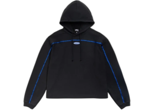 Stussy Oval Pullover Hoodie Black