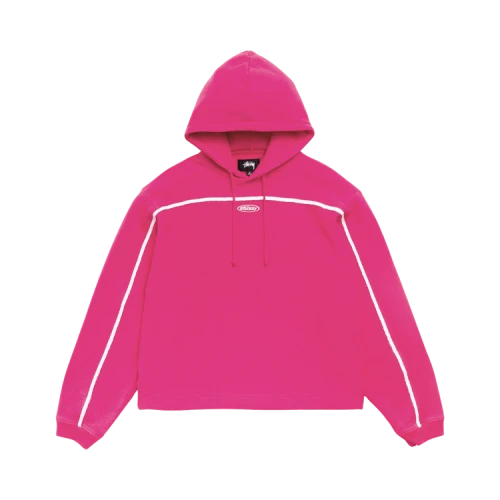 Stussy Oval Pullover Hoodie 'Pink'