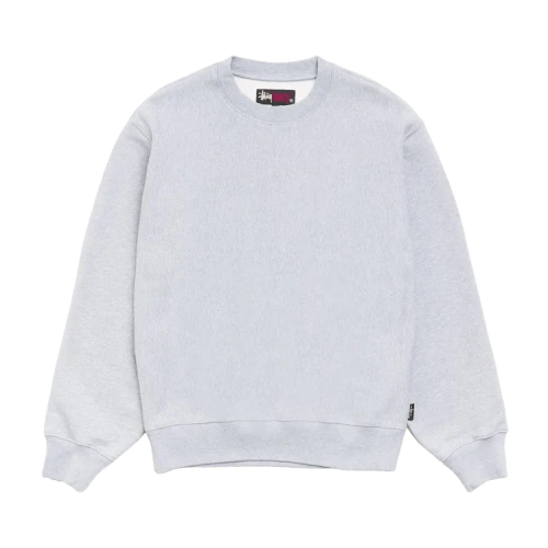Stussy Fleece Crew 'Grey Heather'