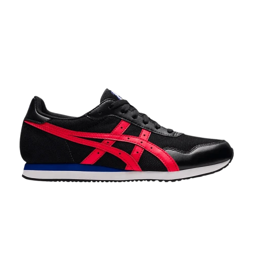ASICS Tiger Runner Black Electric Red