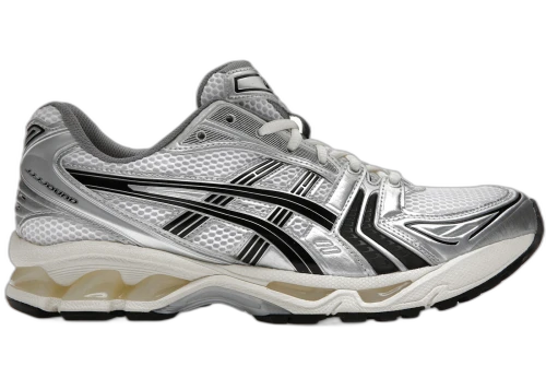 ASICS Gel-Kayano 14 JJJJound Silver Black Midweek Heat