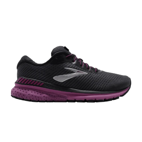 Brooks Adrenaline GTS 20 Wide 'Black Purple' (Women's)