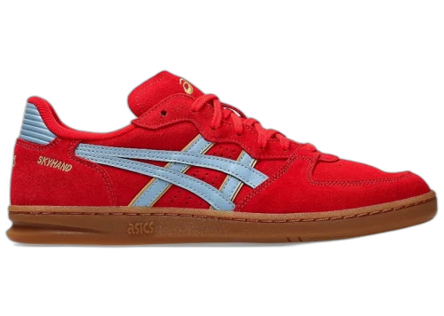 ASICS Skyhand OG Electric Red Harbor Blue