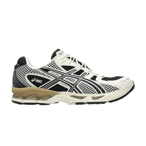 ASICS GEL Nimbus 10.1 Low top Running Shoes Unisex Black Cream White