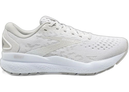 Brooks Ghost 16 White White Grey (Women's)