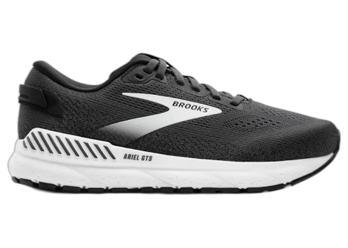 Brooks Ariel GTS 24 Ebony Black White (Women's)