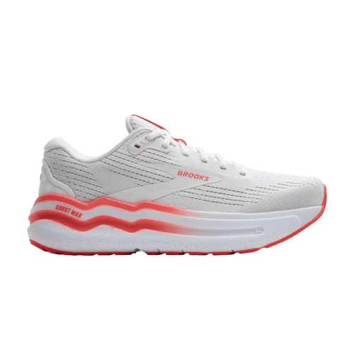 Brooks Ghost Max 2 White Hot Coral (Women's)
