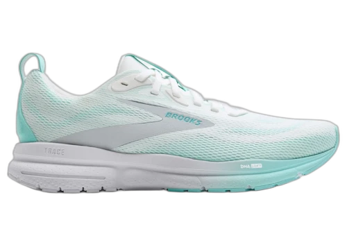 Brooks Trace 4 Bright White Limpet Oyster (Women's)