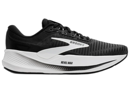 Brooks Revel Max Black Grey White (Women's)