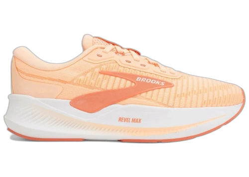Brooks Revel Max Peach Echo White (Women's)