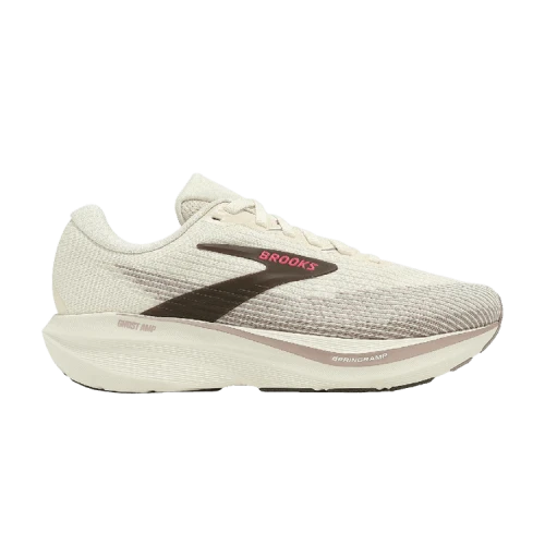 Brooks Ghost AMP D Wide 'Arctic Wolf Dove Pink' (Women's)