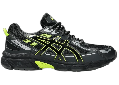 ASICS Gel-Venture 6 Black Safety Yellow (GS)