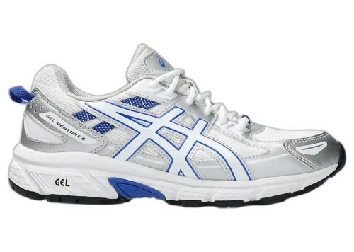 ASICS Gel-Venture 6 White Lapis Lazuli Blue (GS)