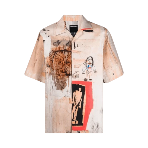 MISBHV Basquiat Edition Big Shoes Shirt 'Grey'