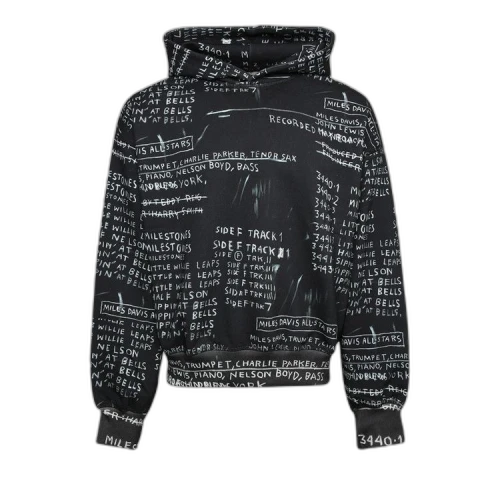 MISBHV Basquiat Edition Discography II Hoodie 'Black'