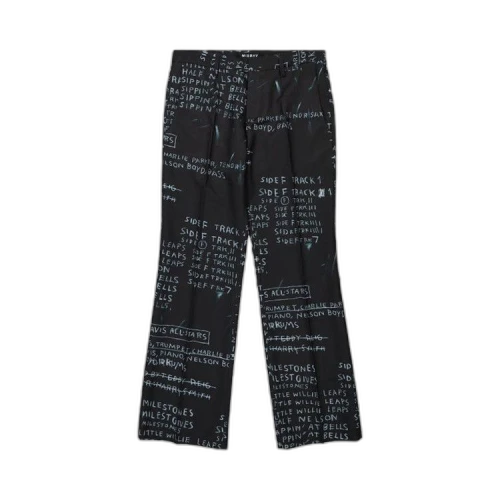 MISBHV Basquiat Edition Discography Flared Trousers 'Black'