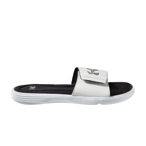 Under Armour Ignite 3 Slide 'White Metallic Silver'