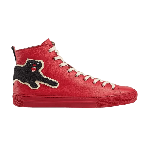Gucci Leather High Top 'Panther'