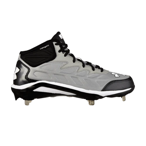 Under Armour MLB x Heater Mid ST 'Grey Black'