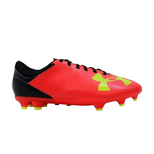 Under Armour Spotlight DL FG Jr 'True Rouge Heavy Yellow'