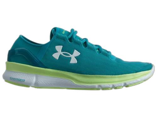 Under Armour Speedform Apollo 2 Clutch Tahitian Teal Lime Light-White (Women's)