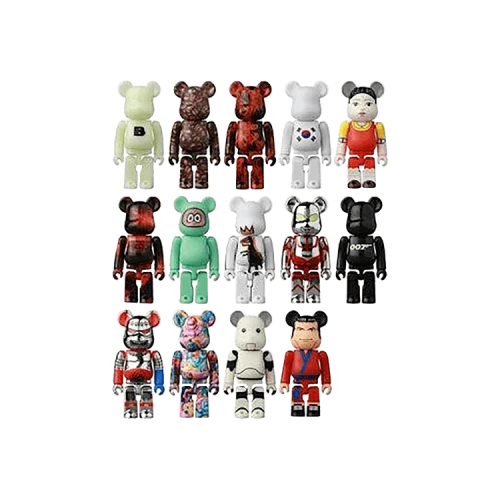 Bearbrick BE@RBRICK Series 44 Sealed Set 100% 'Multicolor' (24 Blind Boxes)