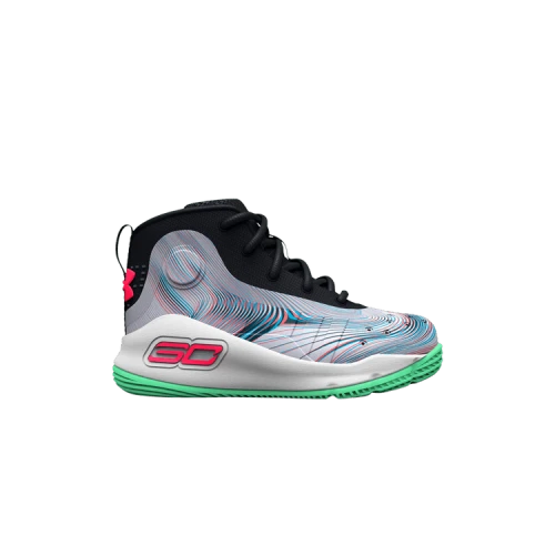 (GS) Under Armour Curry 4 Retro 'Black Grey'