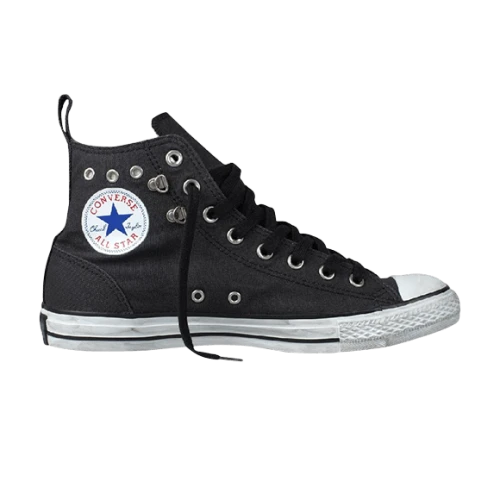 Converse Chuck Taylor All Star Eyelet Destroyed Material Hi 'Black'