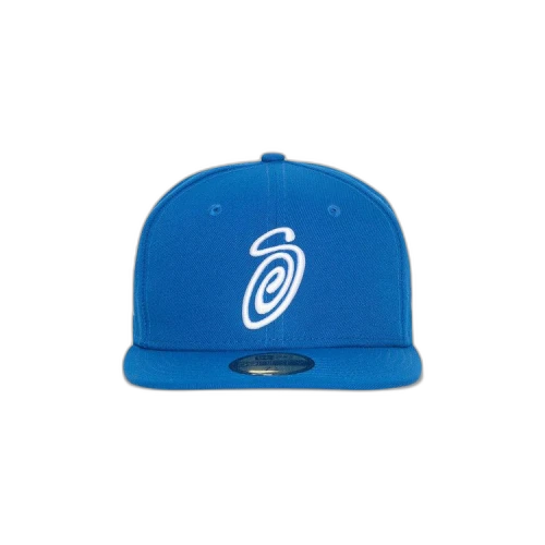 Stussy Curly S 59Fifty New Era Cap 'Royal Blue'