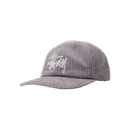 Stussy Corduroy Big Logo Low Pro Cap 'Lavender'
