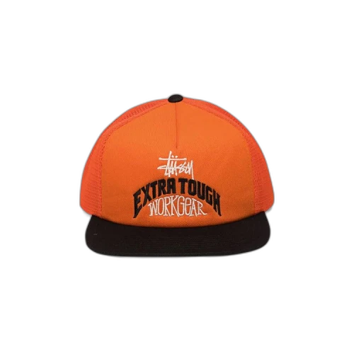 Stussy Extra Tough Trucker Cap 'Orange'
