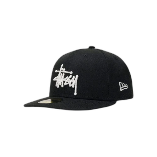 Stussy Authentic New Era Cap 'Black'