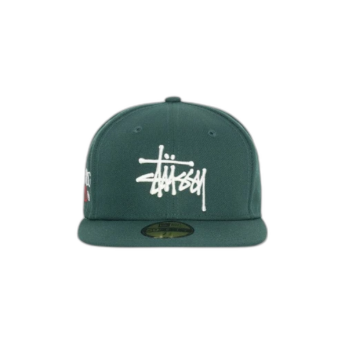 Stussy Authentic New Era Cap 'Hunter Green'