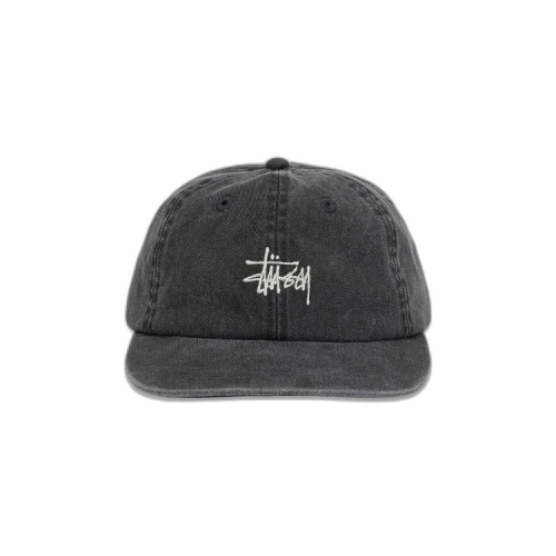 Stussy Washed Stock Low Pro Cap 'Black'