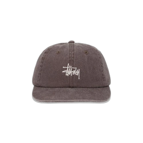 Stussy Washed Stock Low Pro Cap 'Mud'